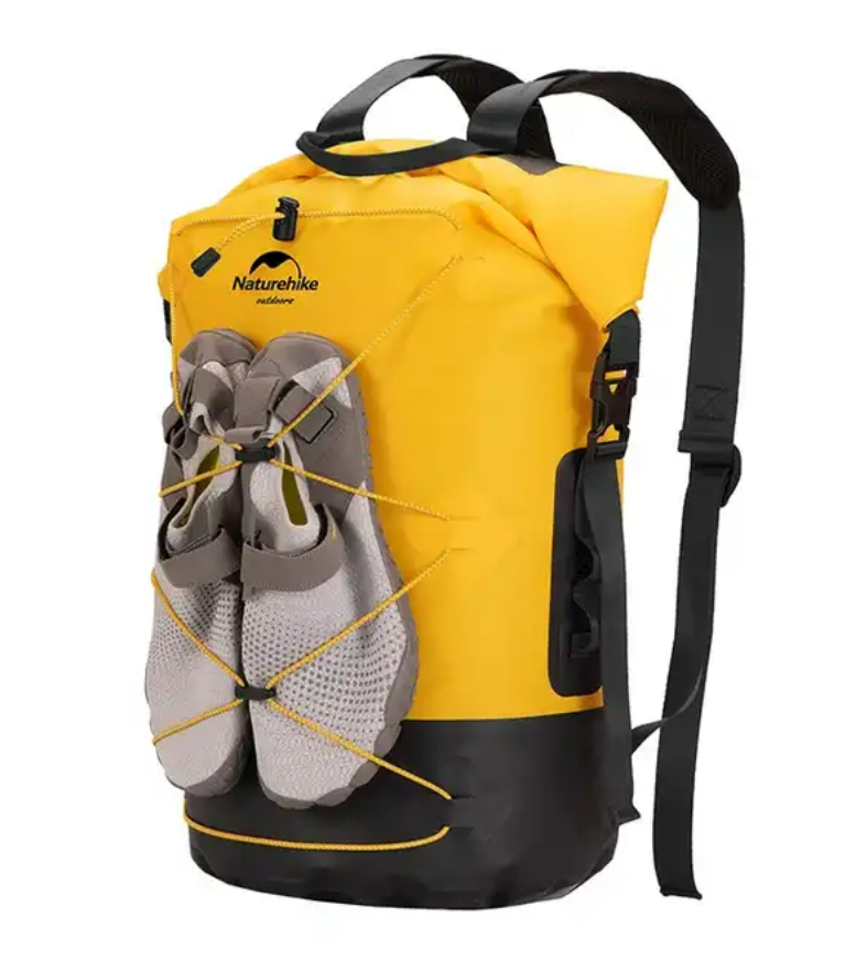 Рюкзак туристический Naturehike 40 л, ПВХ, желтый