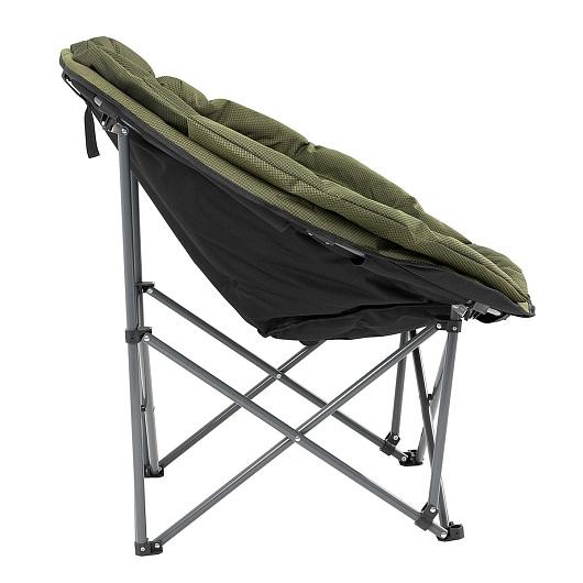 Кресло складное Helios круглое, до 150 кг, зеленое