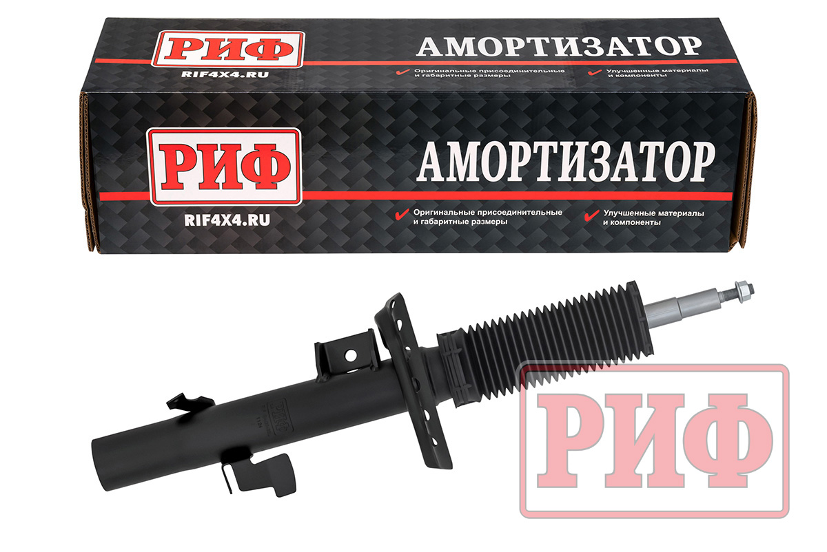 Амортизатор РИФ передний правый Land Rover Freelander 2 штатный OEM LR001139