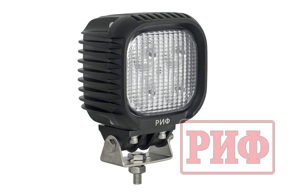 Светодиодная фара рабочего света РИФ 125 мм 40W LED Светодиодная фара рабочего света РИФ 125 мм 40W LED