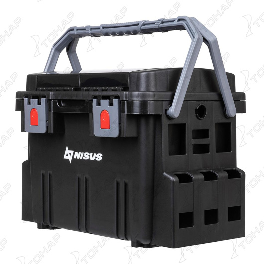 3 Ящик форелевый NISUS 44x30x33 см, черный