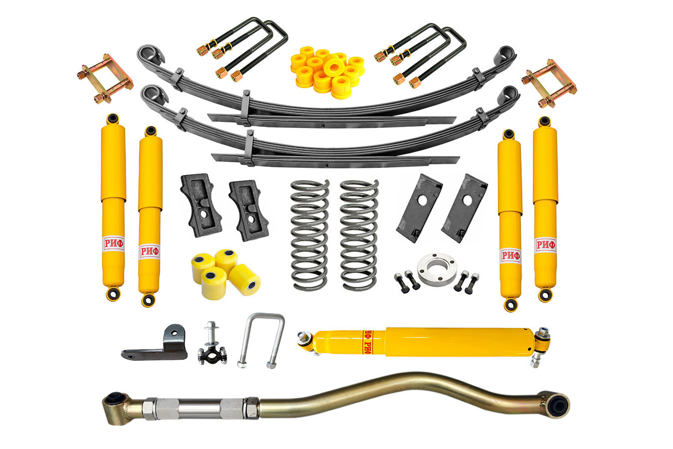 Лифт-комплект РИФ УАЗ Хантер лифт 50 мм 0-150 кг Лифт-комплект РИФ УАЗ Хантер лифт 50 мм 0-150 кг
