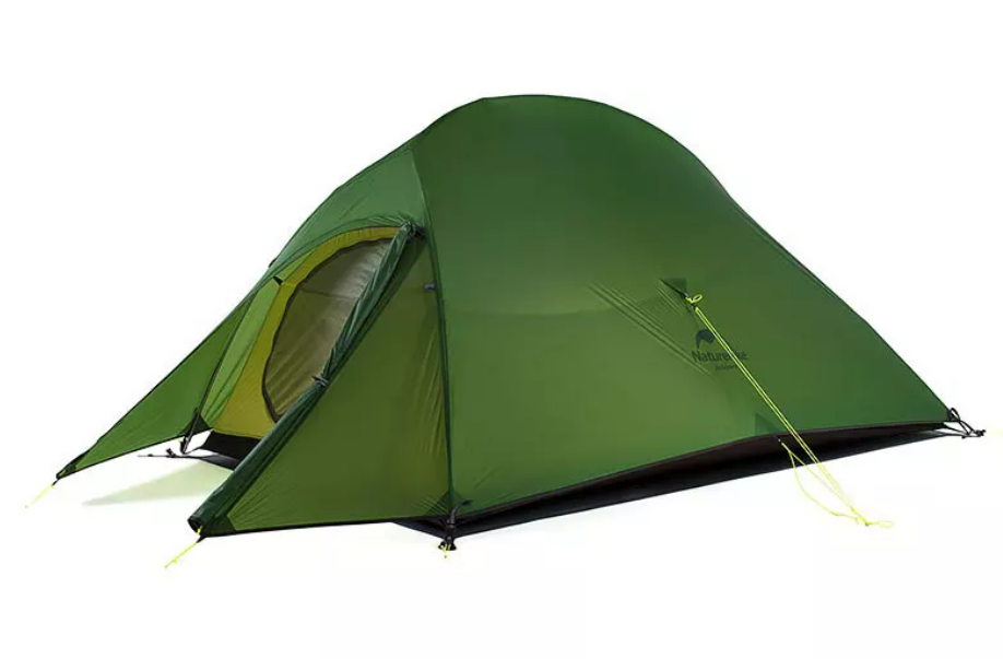 Палатка Naturehike Cloud Up Si 3-местная, алюминиевый каркас, сверхлегкая, зеленая