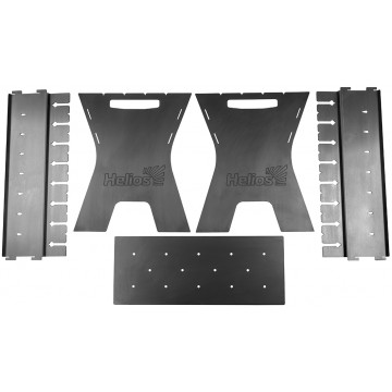 Мангал разборный Helios Жарыч (1,5 мм), с сумкой