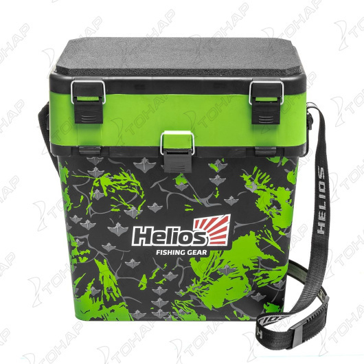 Ящик рыболовный зимний HELIOS SHARK салатовый Ящик рыболовный зимний HELIOS SHARK салатовый