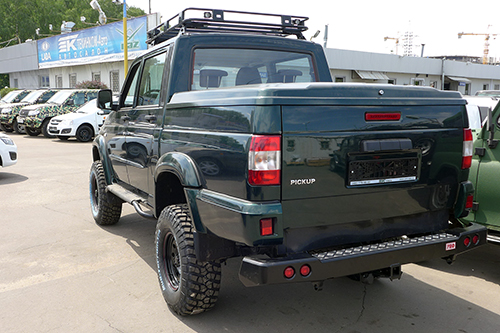 Диск усиленный УАЗ стальной черный 5x139,7 8xR16 d110 ET+15