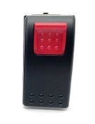 Переключатель ВКЛ/ВЫКЛ с фиксатором положения, красный