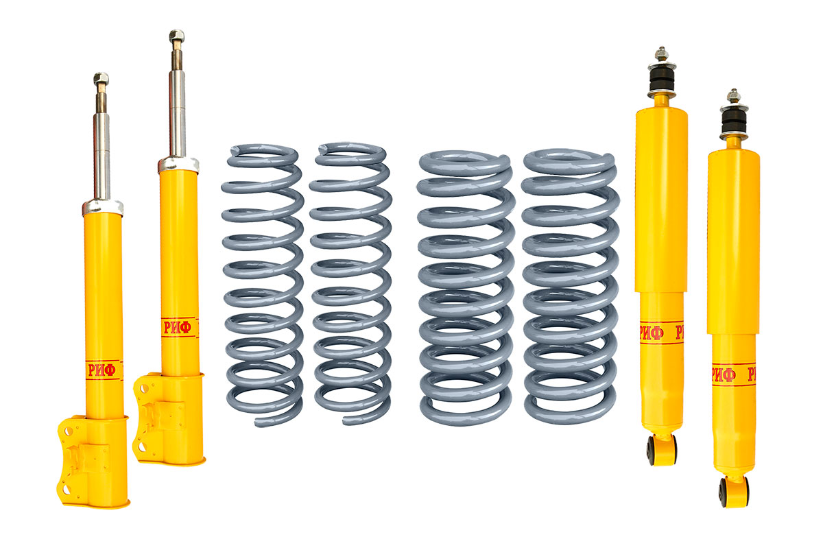 Лифт-комплект РИФ Suzuki Grand Vitara 1 1997-2005, Escudo 2 1997-2005 (5 дверей) лифт 35 мм