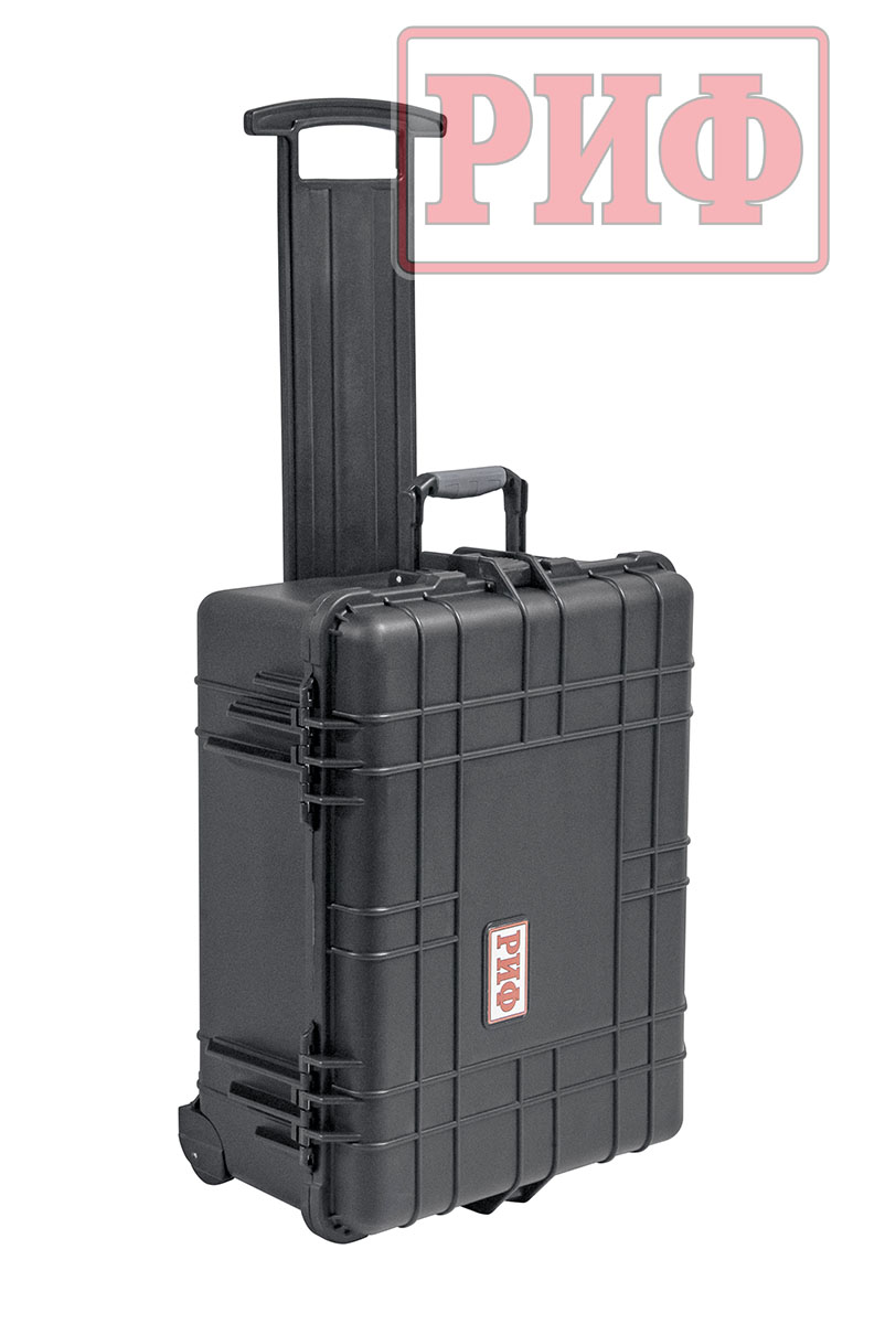 Кейс защитный ударопрочный РИФ 560х455х265 мм на колесах с телескопической ручкой