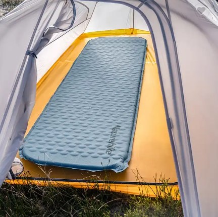 Коврик самонадувающийся Naturehike, 185x55x3,5 см, синий