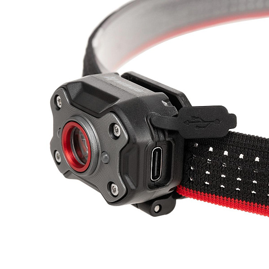 3 Фонарь налобный NISUS PRO 670 LM, IPX5, USB