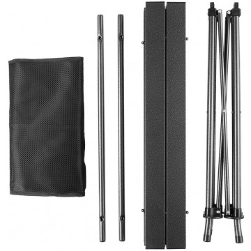 Стол складной Premier 70x70x70 см., реечная столешница алюминий, с отделением под посуду