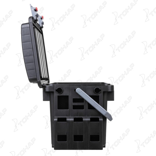 Ящик форелевый NISUS 44x30x33 см, черный