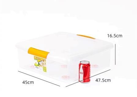 2 Короб для хранения IRIS THIN BOX 35л, прозрачный 2 Короб для хранения IRIS THIN BOX 35л, прозрачный