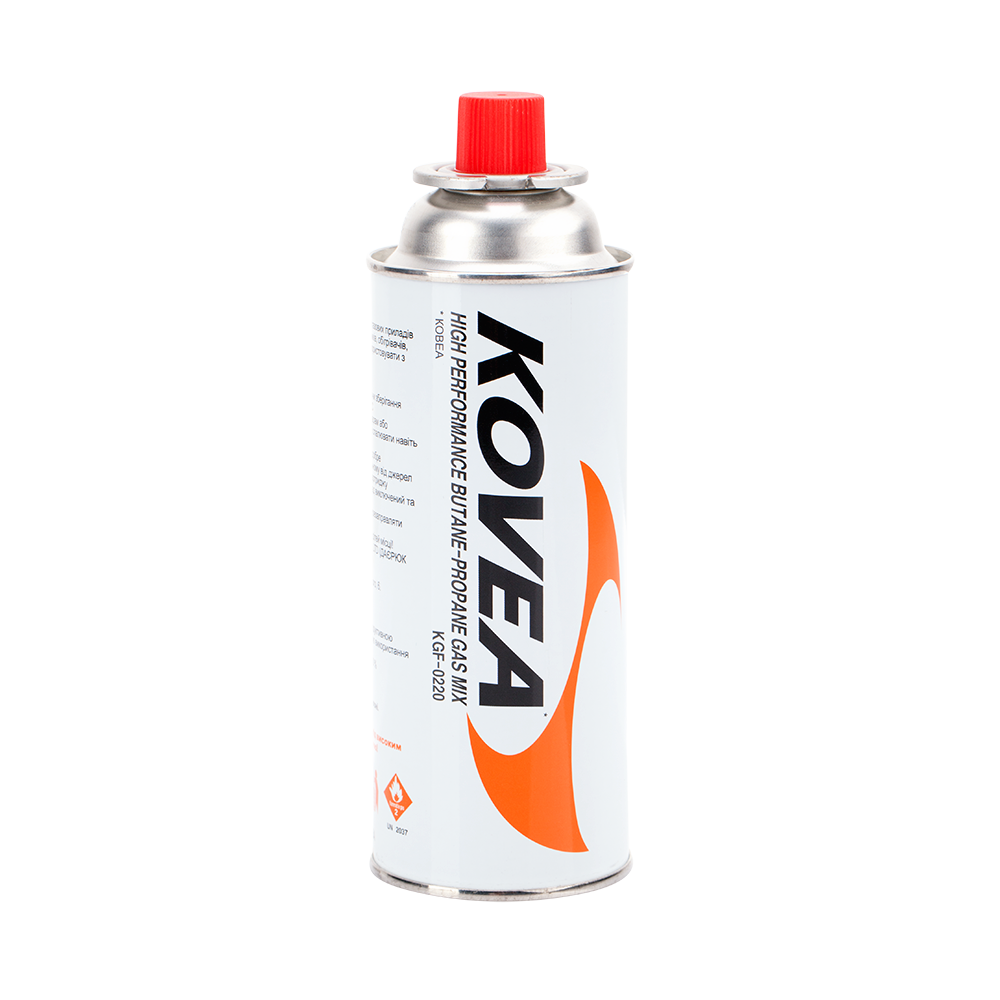 Баллон газовый цанговый KOVEA Nozzle type gas 220 г.