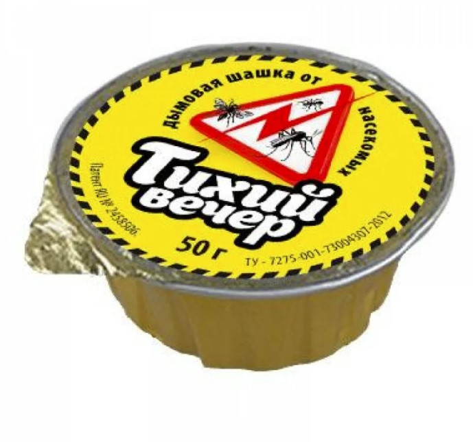 Шашка дымовая от комаров "СЛЕДОПЫТ - ТИХИЙ ВЕЧЕР Мини" Шашка дымовая от комаров "СЛЕДОПЫТ - ТИХИЙ ВЕЧЕР Мини"