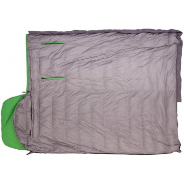 Мешок спальный Premier Fishing (190+30)*80см. (T: -25C), пуховый , зеленый