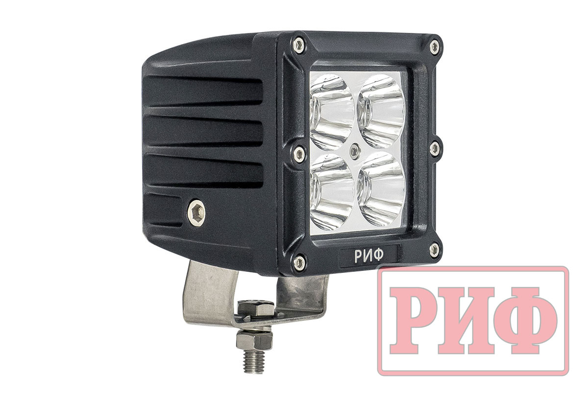 Фара дальнего света РИФ 80 мм 20W LED