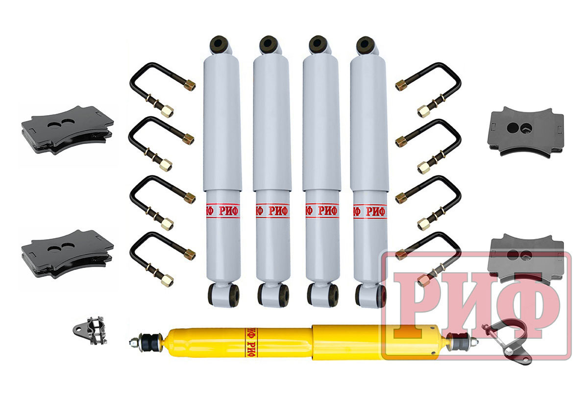 Лифт-комплект РИФ газовый ГАЗ Соболь до 2018 h=30 мм