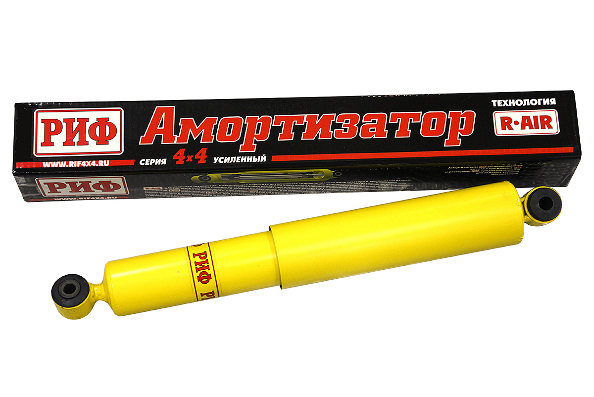Амортизатор усиленный РИФ задний УАЗ Хантер/Патриот/Буханка лифт 50 мм