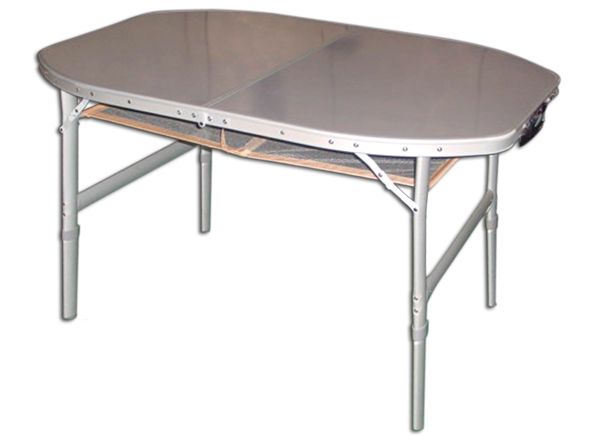 Стол кемпинговый Net Holder High 120,0 Х 80,0 Х 46,0 - 70,0 см. (с регулировкой по высоте)