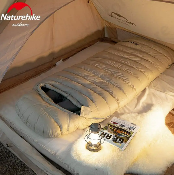 5   4 Мешок спальный Naturehike CW1000, 220х80 см, (правый) (ТК: -5C), бежевый 5   4 Мешок спальный Naturehike CW1000, 220х80 см, (правый) (ТК: -5C), бежевый