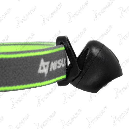 Фонарь налобный NISUS 3056S, сенсорный 120 LM, IPX4, USB 3056S