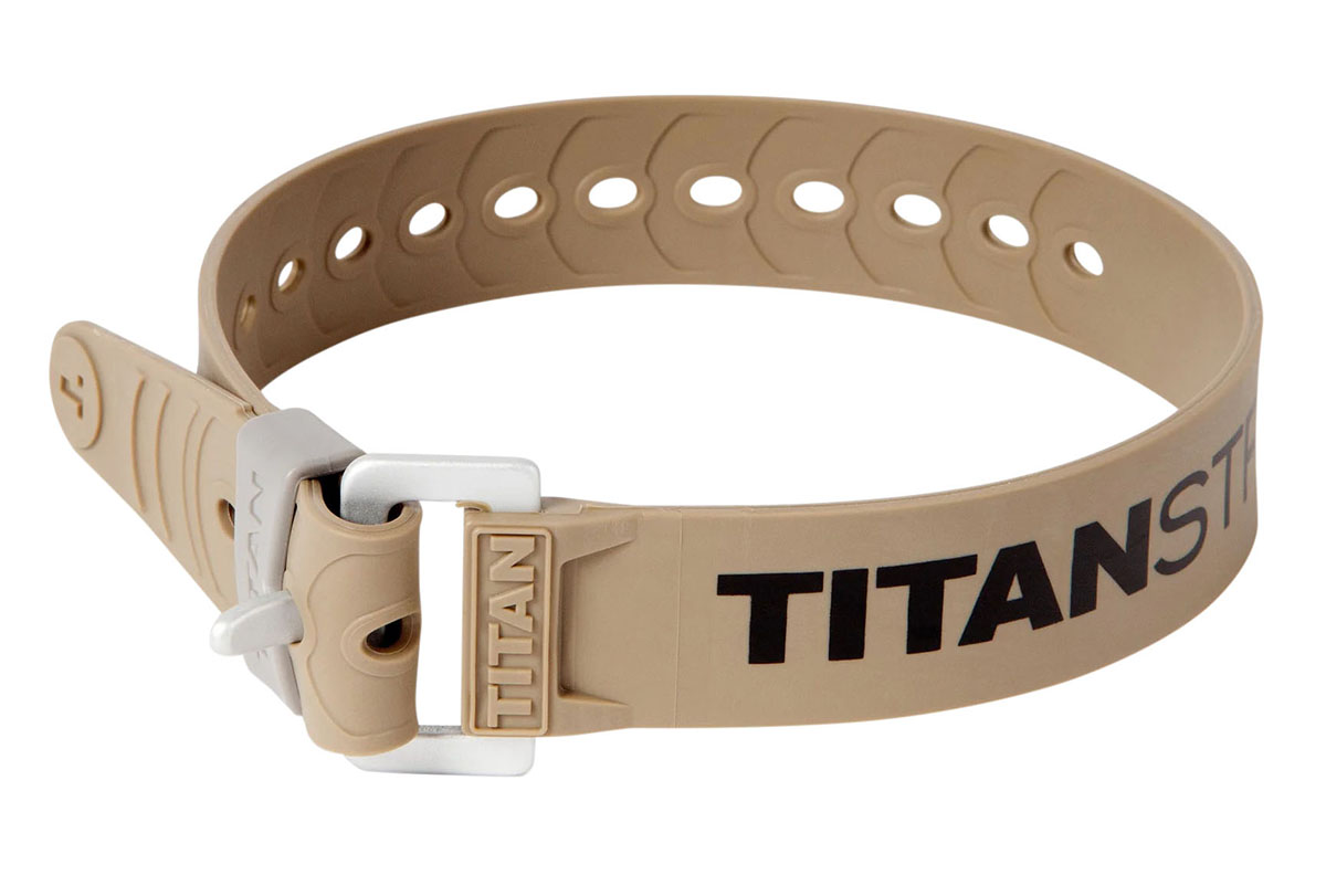 Ремень крепёжный TitanStraps Industrial песочный L = 51 см (Dmax = 14,15 см, Dmin = 5,5 см)
