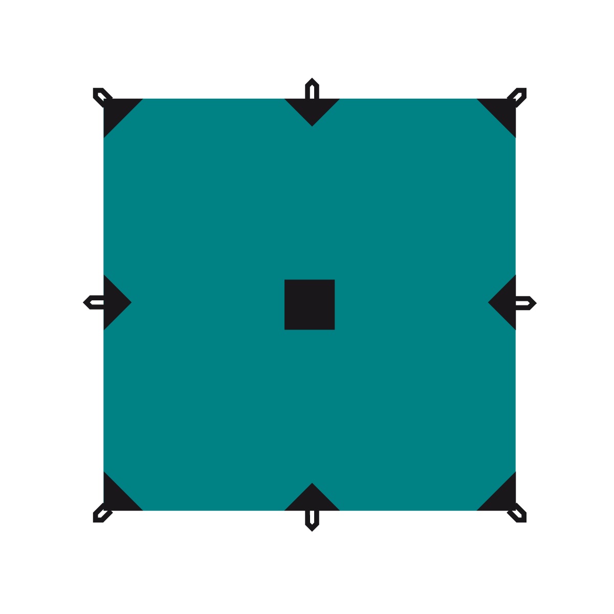 Тент BTrace 4x6, зеленый