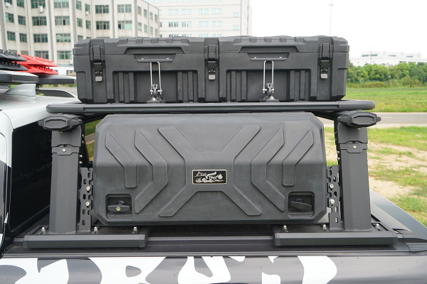 Силовой каркас-кунг Baja Racing (тип Т) с 2-мя малыми боковыми ящиками Mitsubishi L200, Isuzu D-MAX, Nissan Navara