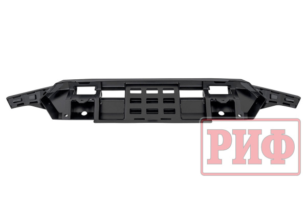 Бампер РИФ силовой передний/защита штатного бампера Mitsubishi Pajero Sport 2021+