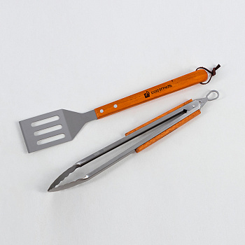 Набор для барбекю СОЮЗГРИЛЬ (щипцы, лопатка) Набор для барбекю СОЮЗГРИЛЬ (щипцы, лопатка)