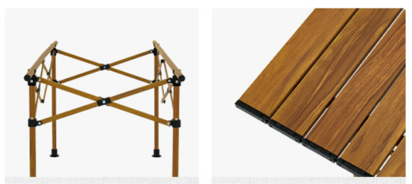 2 Стол туристический Naturehike увеличенный складной, 116.5х60х50,5 см.