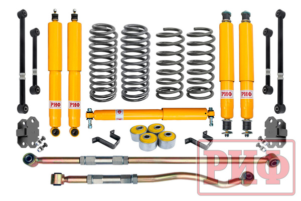 Лифт-комплект РИФ Toyota Land Cruiser 80/105 100 мм средний