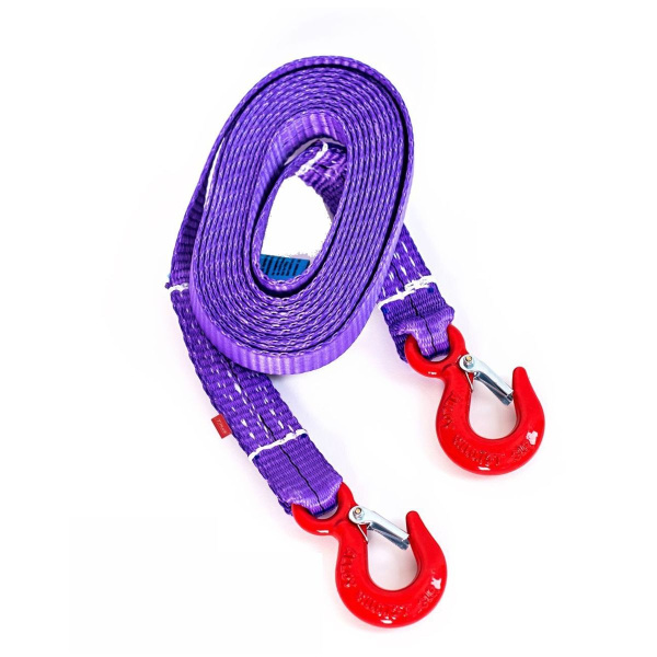 Ремень буксировочный эластичный 4/6 т 5 м Крюк/КрюкTplus