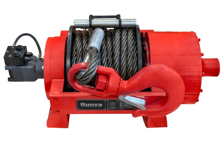 Лебёдка гидравлическая Runva 66000 lbs 30000 кг