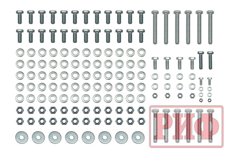 Пороги РИФ силовые для ГАЗ Соболь NN 4x4