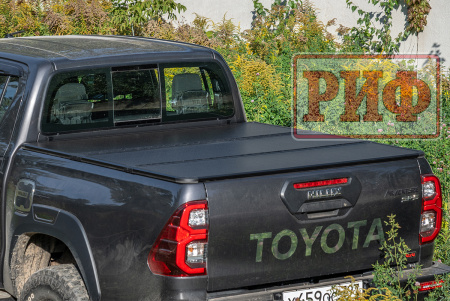 Крышка кузова для Toyota Hilux 2015+ трёхсекционная