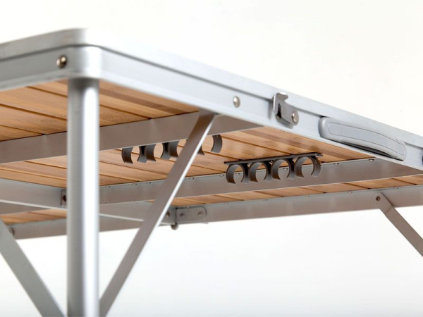 Стол кемпинговый Maverick Bamboo с бамбуковой столешницей 120,0 Х 90,0 Х 68,0 см.