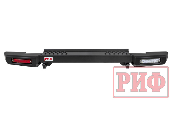 Бампер РИФ силовой задний УАЗ Хантер с фонарями, возмож. установки фаркопа, стандарт