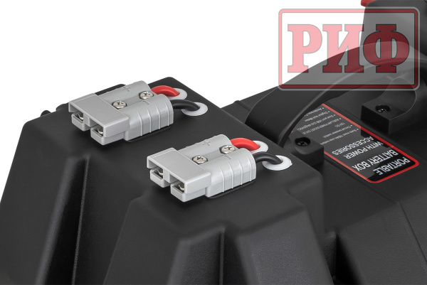 Бокс аккумуляторный 2xUSB, 1x12В, вольтметр с индикацией (424х251х306 мм)