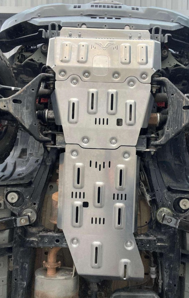 Защита Falcon радиатора, картера, РК, КПП для TANK 300 City Edition, алюминиевая, 8 мм