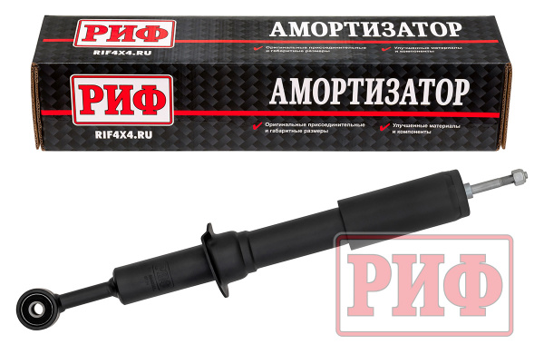 Амортизатор РИФ газовый передний Toyota Hilux 2015+, Fortuner 2015+ штатный