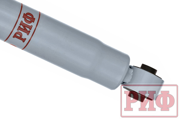 Амортизатор усиленный РИФ задний газовый Mitsubishi Pajero III, IV 2000+ штатный и лифт 0-40 мм