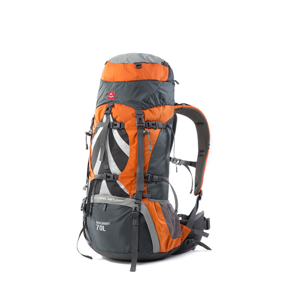 1 Рюкзак туристический Naturehike 70 л, оранжевый
