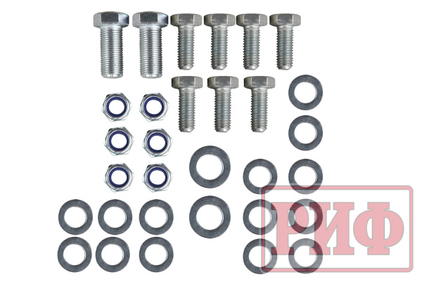 Бампер РИФ задний Toyota Tundra 2007+ с площадкой под лебёдку, квадратом под фаркоп и фонарями