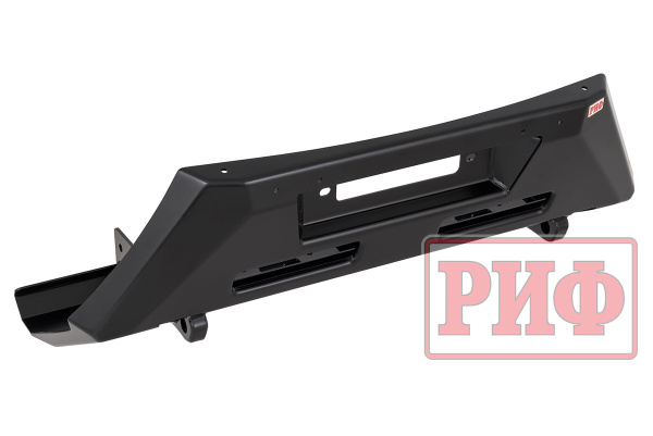 Бампер РИФ силовой передний УАЗ Патриот 2015+ с защитой рулевых тяг (центр. часть)