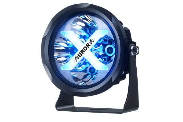 Светодиодные фары рабочего света AURORA 102 мм 40W c RGB подсветкой (комплект 2 шт)