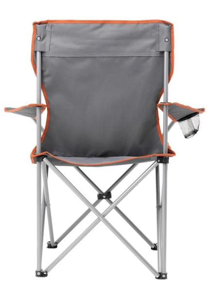 Кресло NISUS складное, до 100 кг., серое