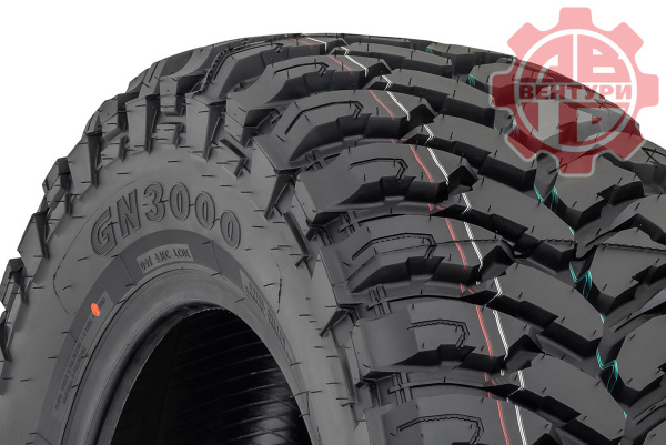 Шина пневматическая GINELL GN3000 M/T 35X12.50R20LT 121Q